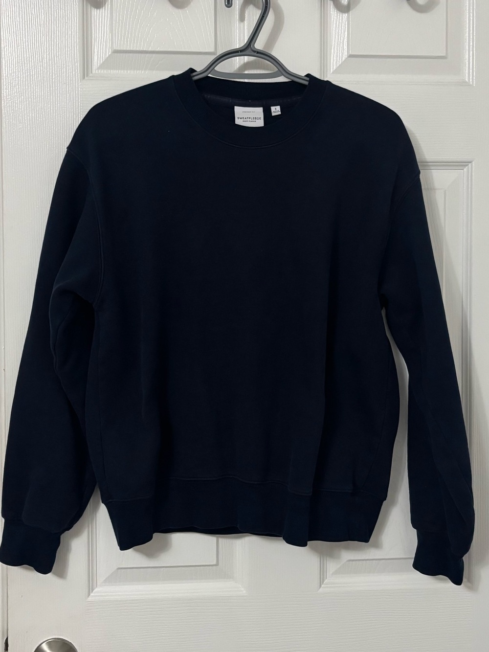 Aritzia Navy Crewneck Sweatshirt
